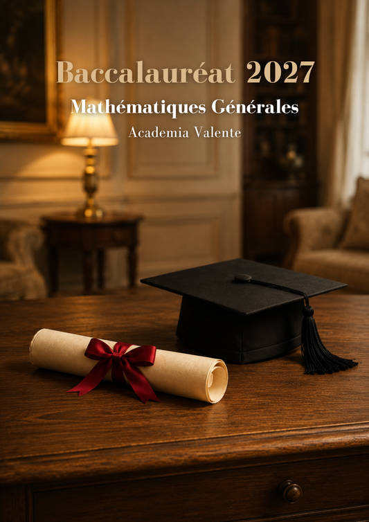 Baccalauréat 2027 - Mathématiques Générales