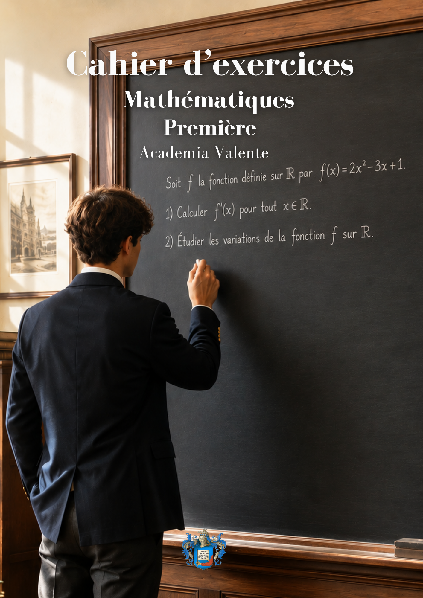 Cahier d'exercices de Mathématiques - Première